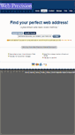 Mobile Screenshot of domains.webprecision.com